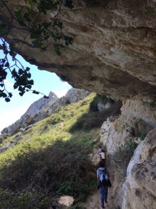 Sierra de Bernia con niños