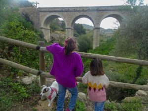 Ruta del agua Sella con niños