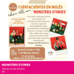 CUENTACUENTOS MONSTER STORIES. mI MINI TRIBU. PLANES CON NIÑOS ALICANTE