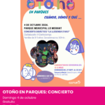 Concierto con animación y percusión africana para niños en el Parque Lo Morant de Alicante