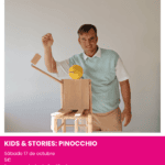 Representación del cuento de Pinocho en inglés para niños de 3 a 10 años en el Teatro Principal de Alicante.