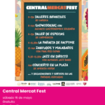 Central Mercat Fest. Planes en alicante sábado 16 de mayo