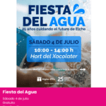 Fiesta del agua. Planes con niños en elche este fin de semana