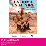 Espectáculo ecuestre La Doma en el Aire en Mutxamel, con exhibición de doma y caballos junto a la Casa de Cultura.