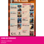 Cine de verano en campello. Planes con niños verano en alicante