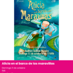 Espectáculo de teatro musical familiar Alicia en el Barco de las Maravillas en Teulada