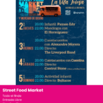 Street food market la vila joiosa. Planes en alicante verano 2026