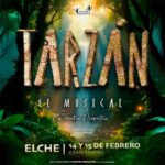 Tarzán Teatro en familia este fin de semana en elche alicante