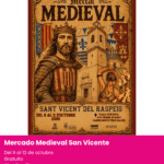 Mercado Medieval de San Vicente del Raspeig 2026 con actividades familiares