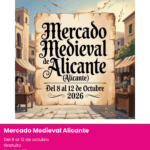 Mercado Medieval de Alicante 2026 en el Paseo de Canalejas