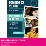 Planes domingo 23 de agosto. alicante con niños. Espectáculo de títeres en el castillo
