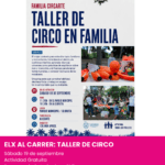 Elx al Carrer: Taller de Circo. actividades con niños en Alicante