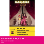 Espectáculo de magia y humor gestual para familias con Mago Karlus Soler en Elche
