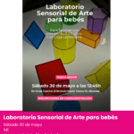 Laboratorio sensorial para bebés va de cuentos. Planes con niños alicante. 