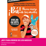 Bú: Para reírse de los Miedos. PEZ AL REVES. pLANES CON NIÑOS ALICANTE. HALLOWEEN