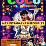 Coco el musical crevillente, planes con niños en alicante provincia