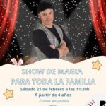 Show de magia familiar llibres chus. planes con niños este fin de semana