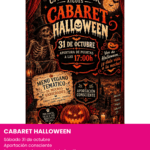 cabaret halloween casa jupiter. planes con niños en alicante