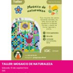 Taller Mozaico de Naturaleza, la granja. Planes con niños en elche este fin de semana