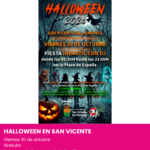 Halloween en San Vicente del Raspeig. PLANES ESTE FIN DE SEMANA ALICANTE