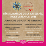 Hola cerámica, planes en alicante del 10 al 12 de abril