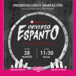 Universo Espanto. planes con niños gratuitos en alicante sábado 28 de marzo