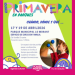 Planes gratuitos en alicante con niños. Primavera en parques, taller de circo