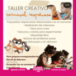 Taller creativo, mi mini tribu. Plan de carnaval respetuoso para peques en alicante este fin de semana