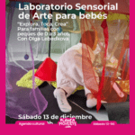 Planes con bebés en alicante diciembre. Laboratorio sensorial de arte para bebés va de cuentos
