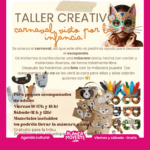Planes con niños en alicante 16 al 18 de enero. Taller creativo de carnaval Mi minitribu