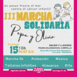 III Marcha solidaria Pepe y Olivia este fin de semana en alicante. planes solidarios con niños