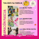 Talleres con niños del 8 al 10 de abril en alicante. Llibres cHUS