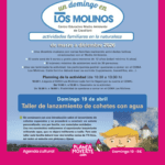 Un domingo en los molinos. Taller de cohetes de agua. pLANES CON niños en alicante.