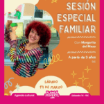 sesión especial familiar margarita del mazo. Planes con niños en alicante