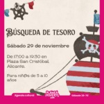 Planes en alicante con niños este fin de semana: búsqueda de tesoro wenjoy