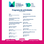 Jornada lúdica gratuita en el Parque La Marjal Playa San Juan Alicante con actividades familiares