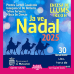 Encendido de luces de navidad en mutxamel este domingo. ja ve nadal 2025 mutxamel