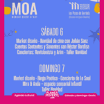 MOA Mercadillos de navidad en alicante este fin de semana