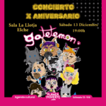 Planes con niños sábado 13 de diciembre alicante elche-cONCIERTO gatetemon