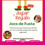 Planes con niños este fin de semana en Campello. Jugar es un regalo-Jocs de fusta