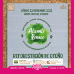 Reforestación alicante renace este fin de semana en alicante