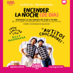 encender la noche de día los autitos chocadores