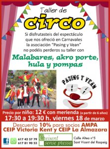 taller de circo alicante