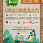 X Reforestación de otoño Alicante Renace 