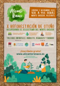 X Reforestación de otoño Alicante Renace