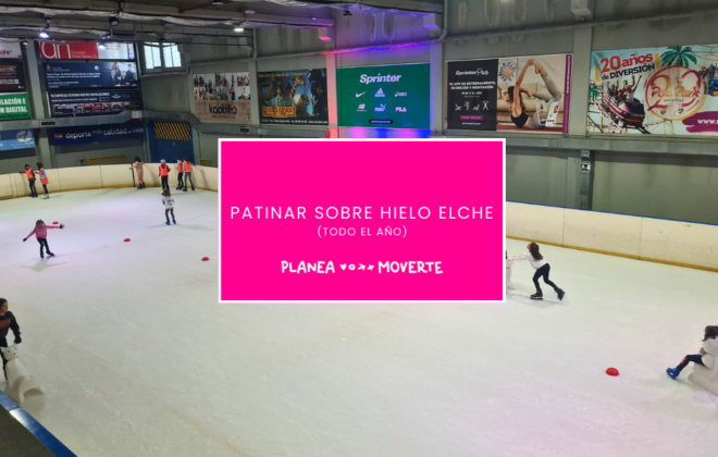 patinar sobre hielo en elche alicante