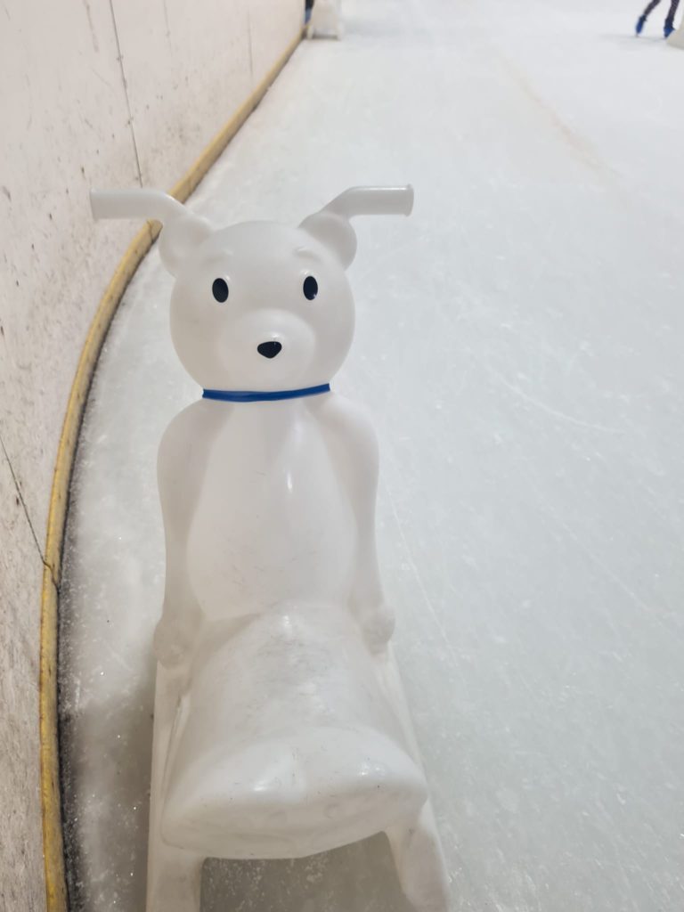 Patinar sobre hielo con niños en elche