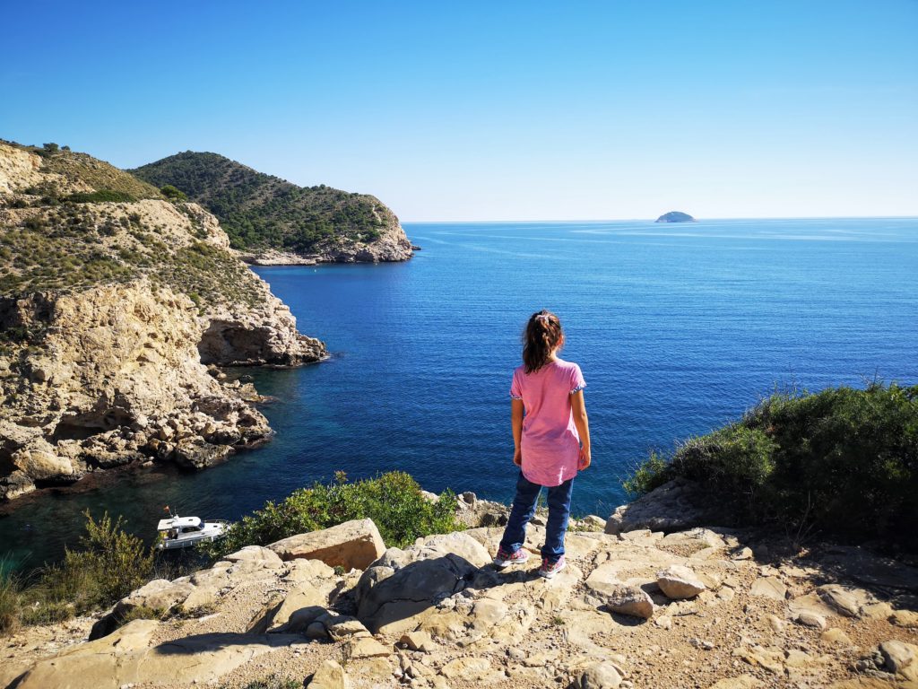 Rutas junto al mar en alicante con niños