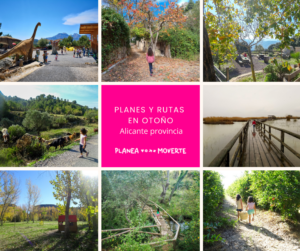 Planes otoño alicante con niños