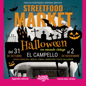Steetfood market halloween en campello para disfrutar con peques en halloween 2025